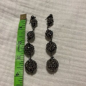 Bauble bar rhinestone statement earrings